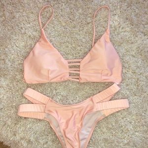 Baby pink new bikini